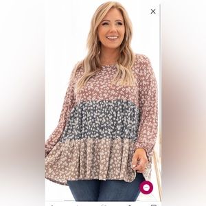 Chic Soul- Following Sunshine Top-2X